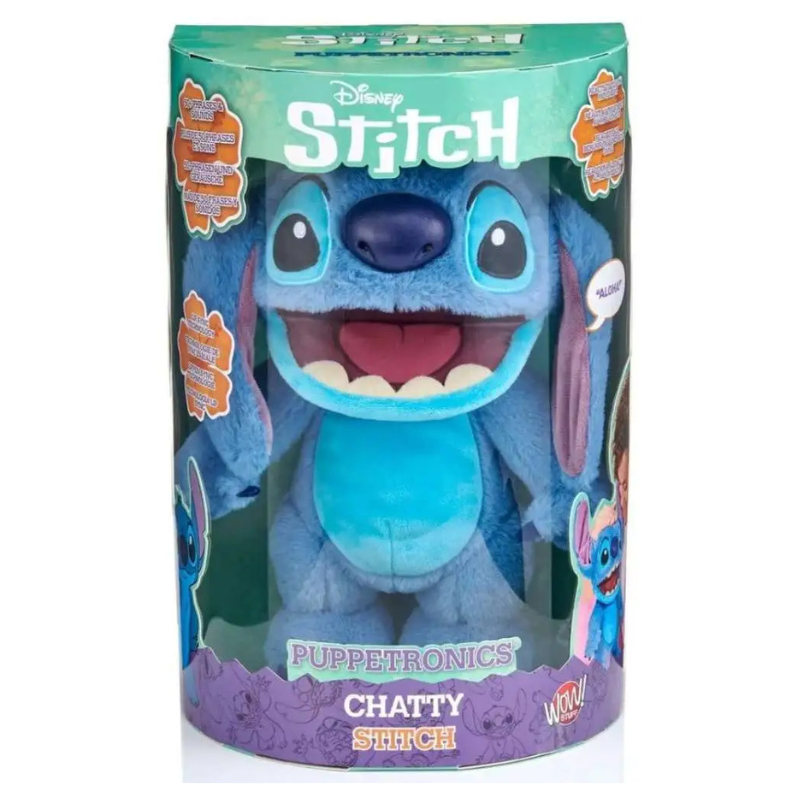 Disney Stitch Realfx Chatty Puppetronic