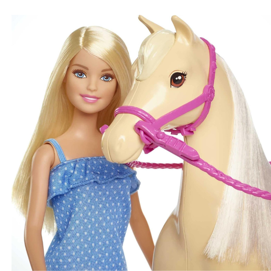 Barbie -  Doll & Horse Playset