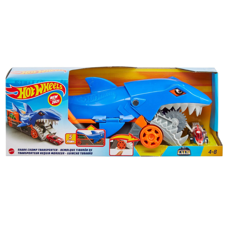 Hot Wheels City - Shark Chomp Transport