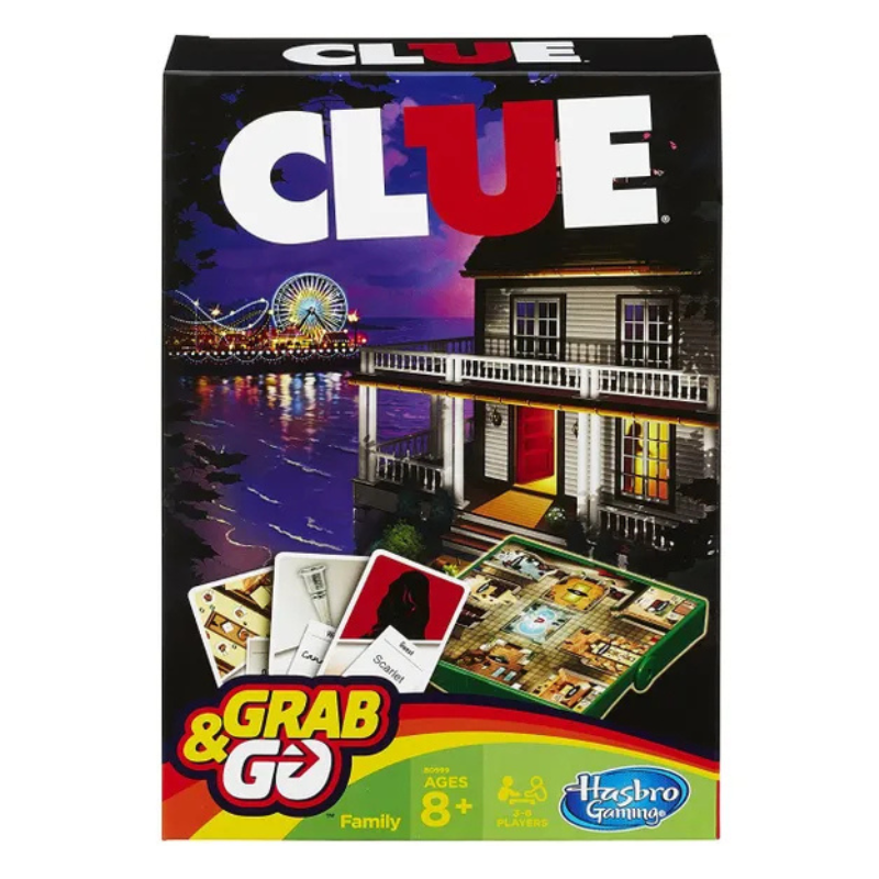 Hasbro - Cluedo Grab & Go Game