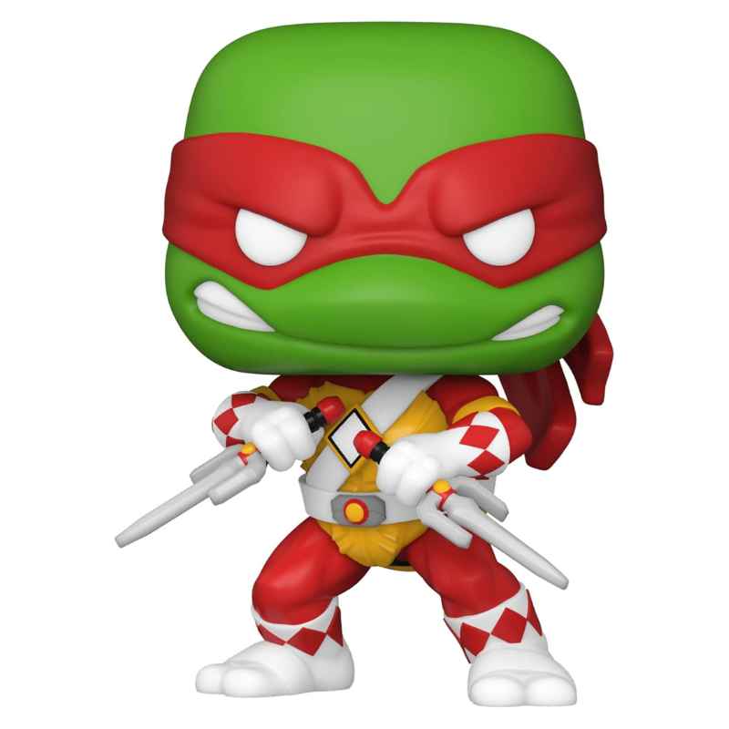 Funko - Exclusive Pop! Comics: Mighty Morphin Power Rangers x Teenage Mutant Ninja Turtles | Raphael