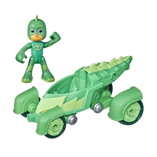 Hasbro - PJ Masks Hero Vehicles | Gekko-Mobile with Gekko Figure