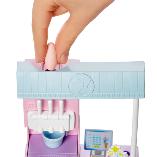 Barbie - Ice Cream Shopkeeper Playset