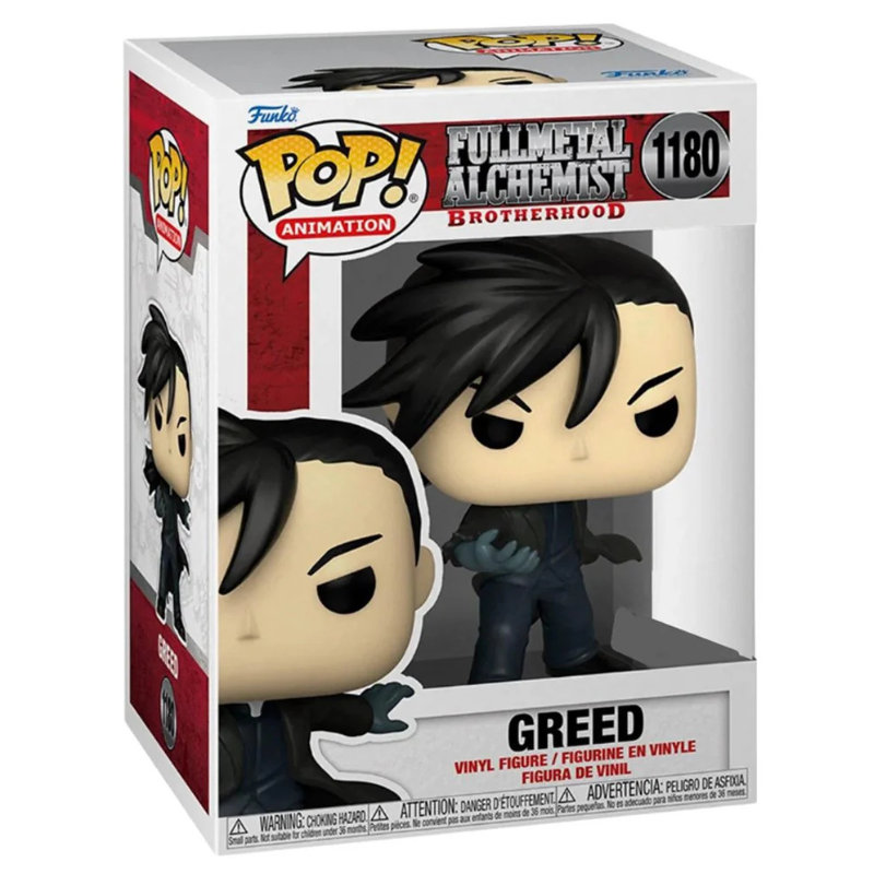 Funko - Exclusive Pop! Animation: Fullmetal Alchemist Brotherhood | Greed