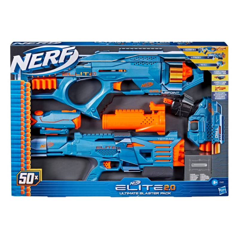 Hasbro - Nerf Elite 2.0 | Ultimate Blaster Pack