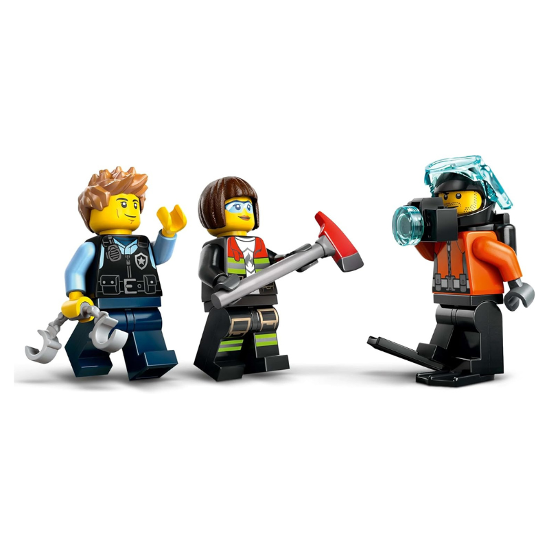 LEGO City - Helicopter, Fire Truck & Submarine
