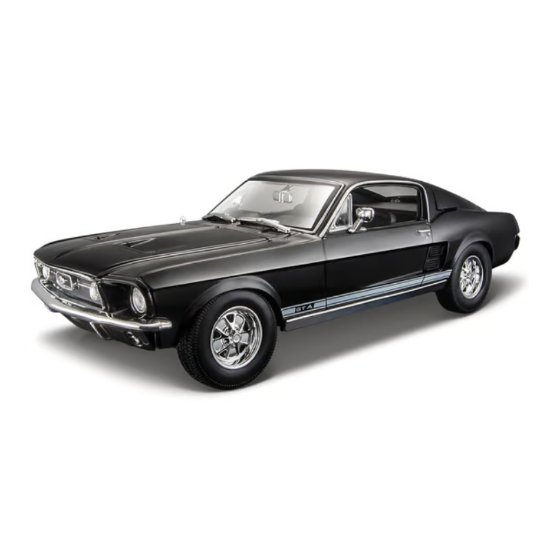 Maisto - 1:18 (1967) Black Ford Mustang GTA Fastback