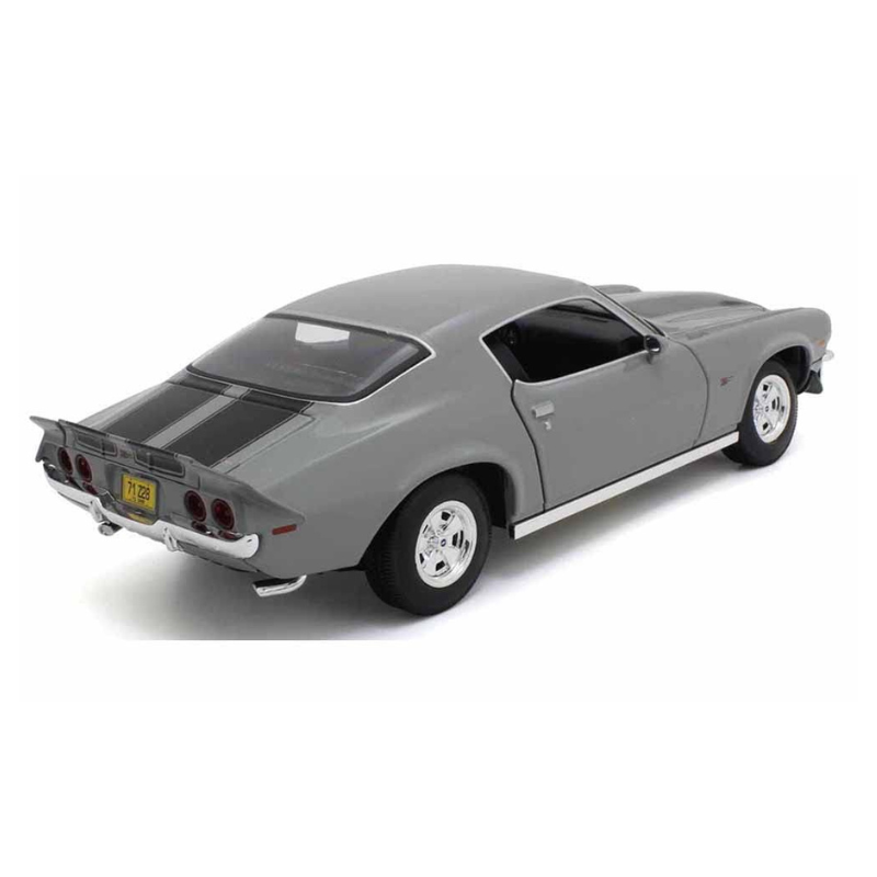 Maisto - 1:18 (1971) Gray Chevrolet Camaro Die-Cast Model Car