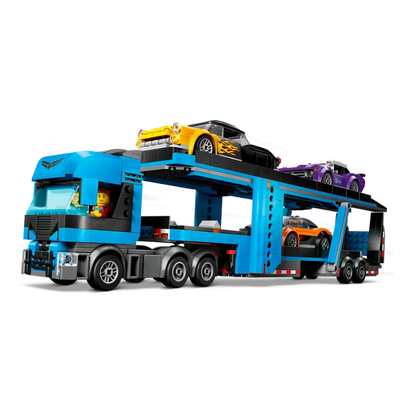 LEGO City - Car Transporter Truck with Sports Cars
