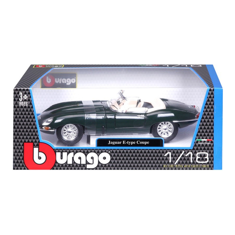 Bburago - Jaguar (1961) E-Type Cabriolet