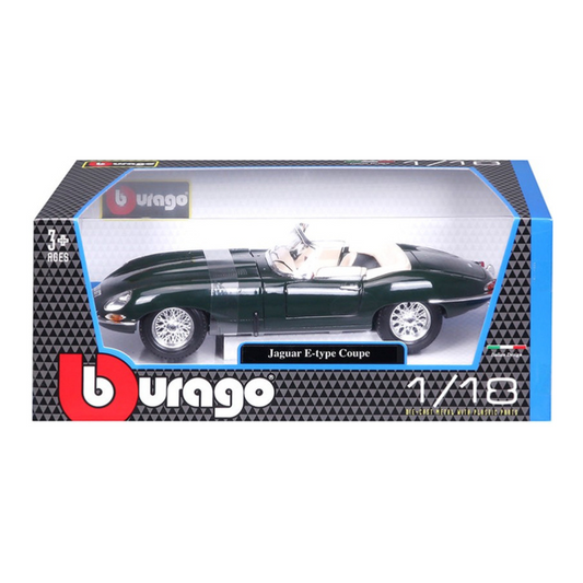 Bburago - Jaguar (1961) E-Type Cabriolet
