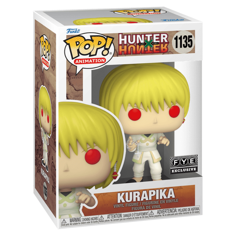 Funko - Exclusive Pop! Animation: Hunter x Hunter | Kurapika with Red Eyes