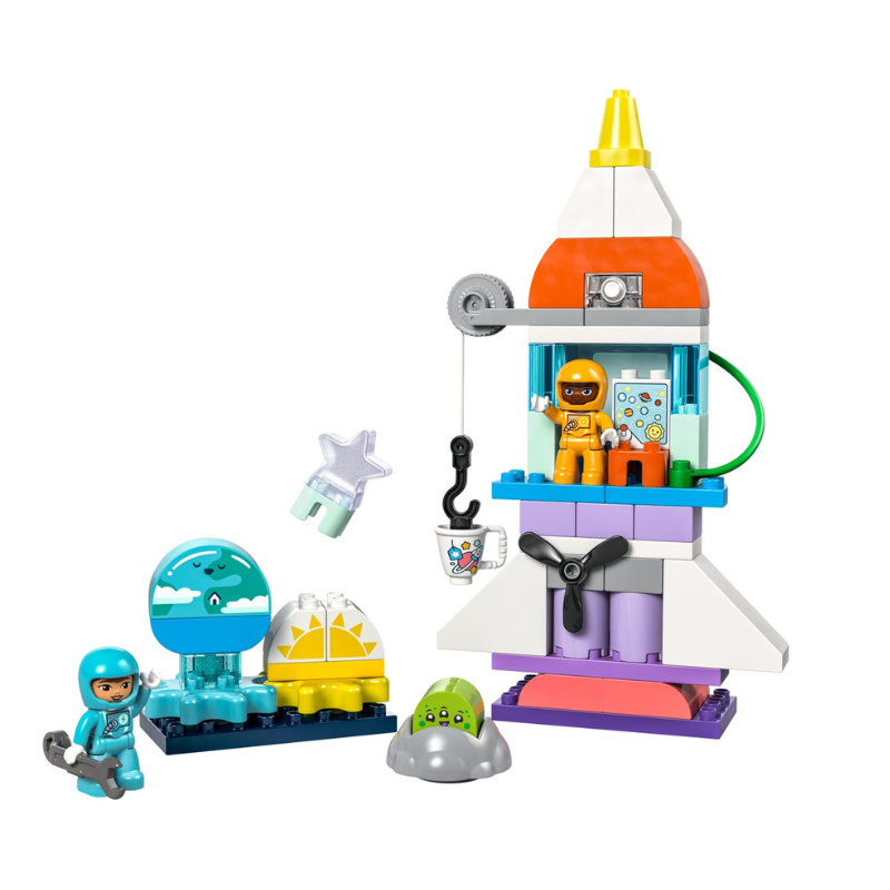 LEGO DUPLO - 3-in-1 Space Shuttle Adventure