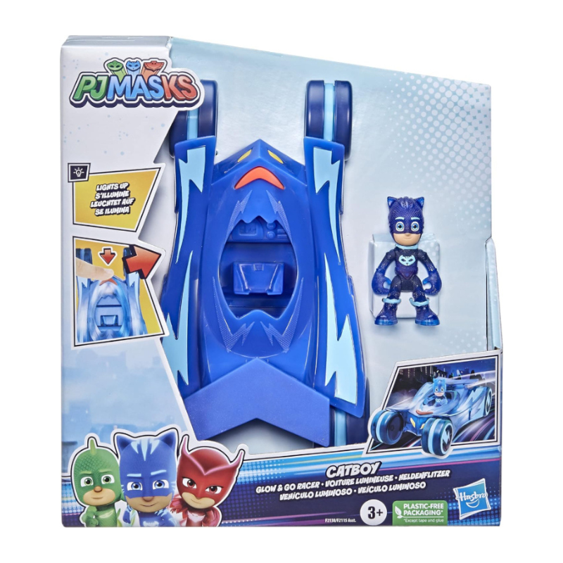 Hasbro - PJ Masks Car Hero Vehicles | Cat-Car with Catboy Figure