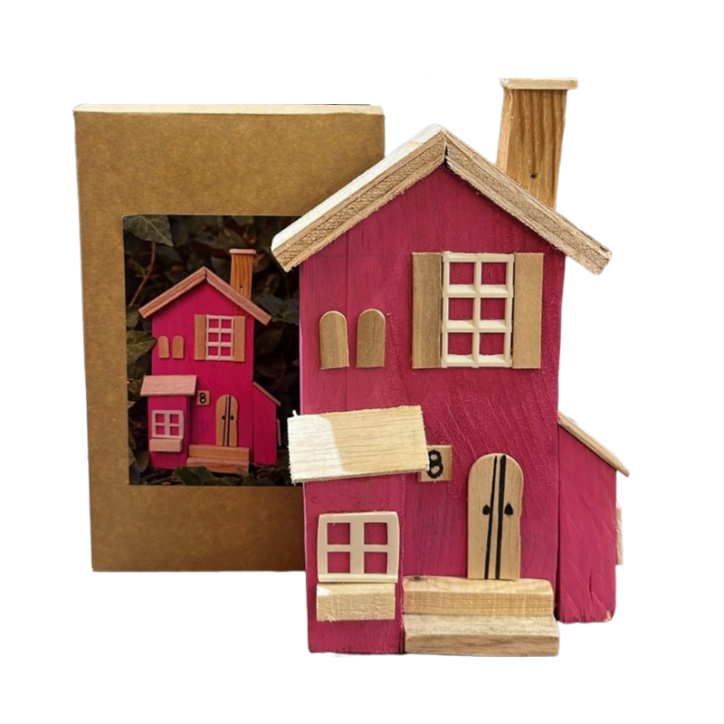 Crafting Houses - Hot Pink House