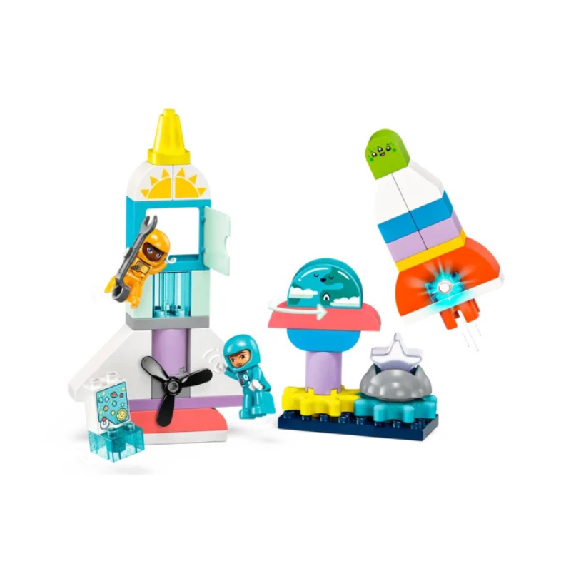 LEGO DUPLO - 3-in-1 Space Shuttle Adventure