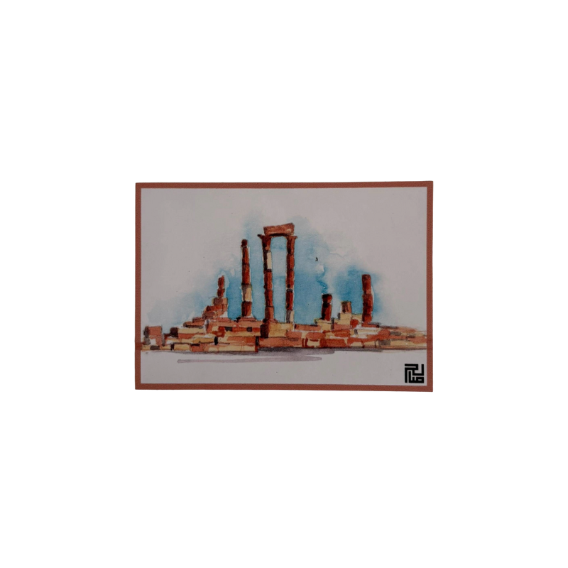 Saleh Studio - Amman Citadel Sticker