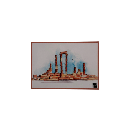 Saleh Studio - Amman Citadel Sticker