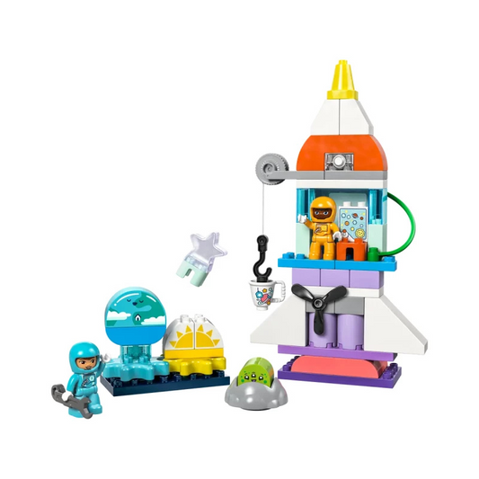 LEGO DUPLO - 3-in-1 Space Shuttle Adventure