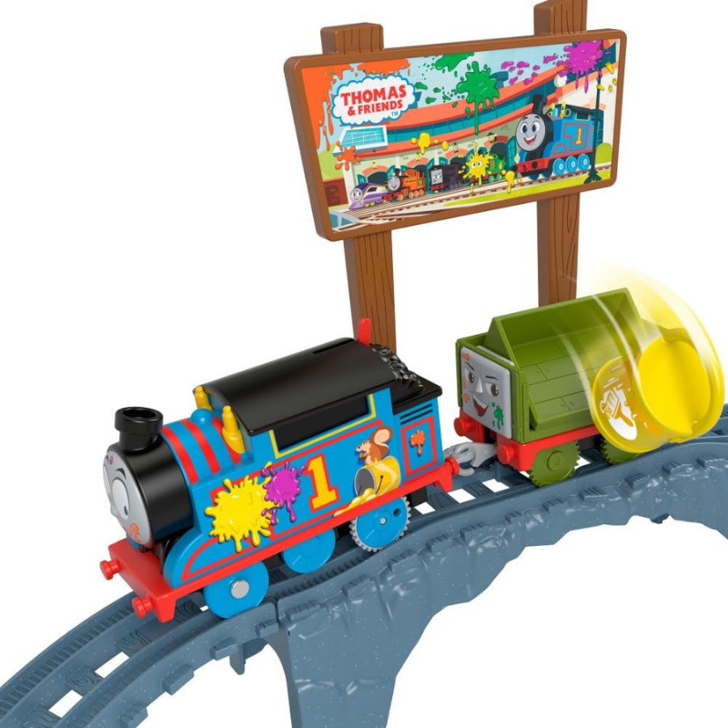 Thomas and Friends - Topsy Turvy Paint Delivery Set