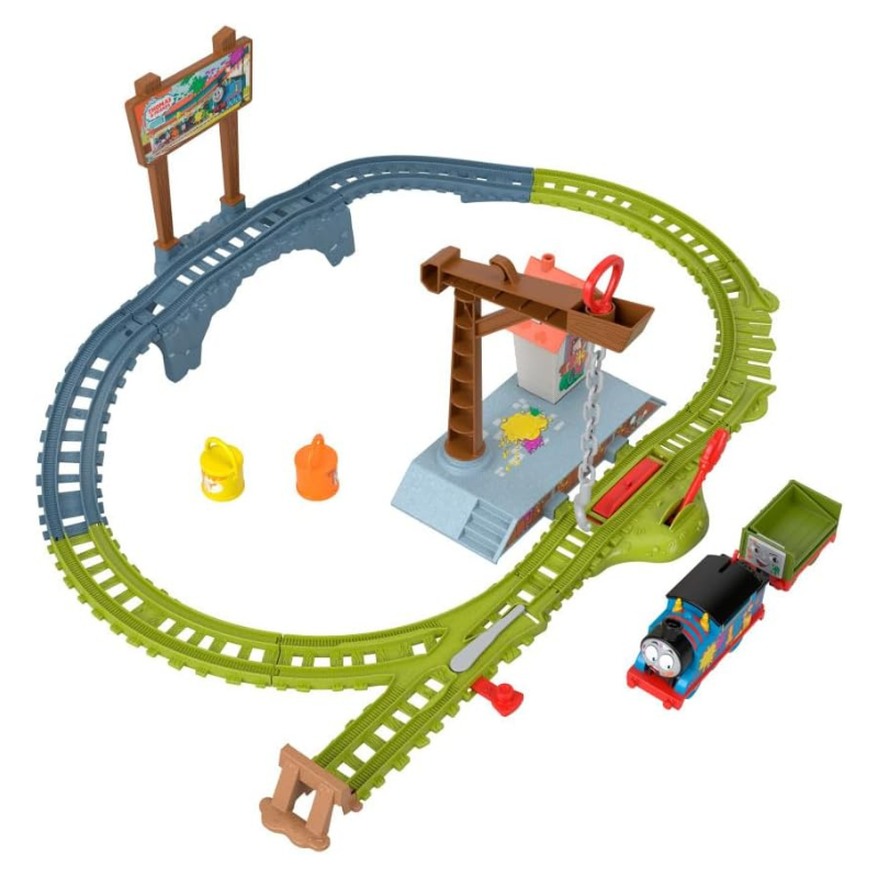 Thomas and Friends - Topsy Turvy Paint Delivery Set