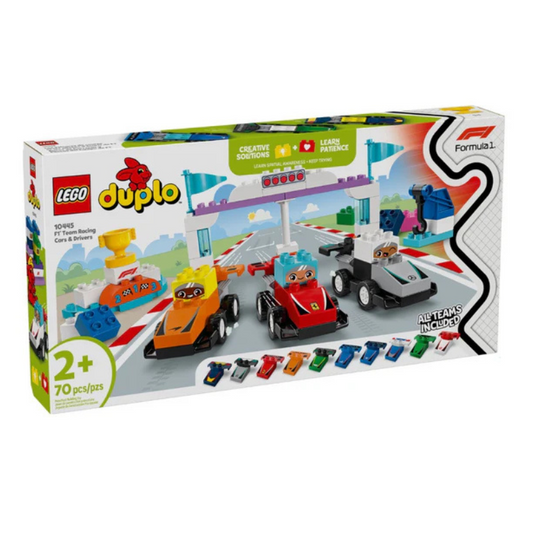 LEGO DUPLO - F1 Team Race Cars & Drivers