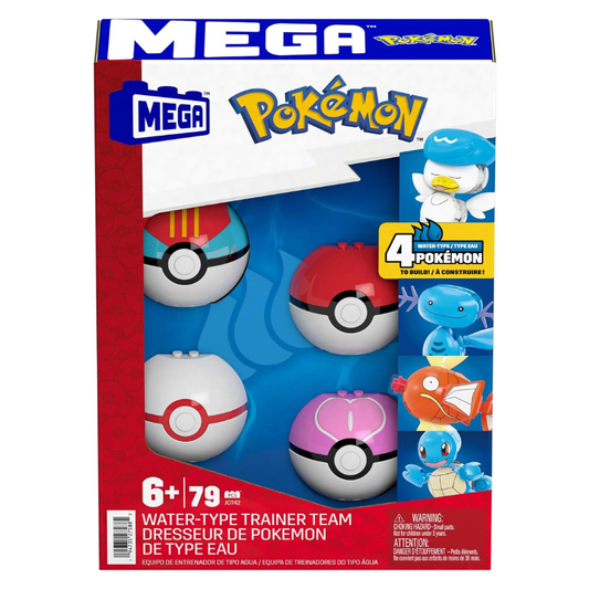 Pokémon - Water-Type Trainer Team