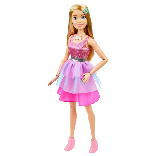 Barbie - Large Dolls (28") | Caucasian Pink Doll