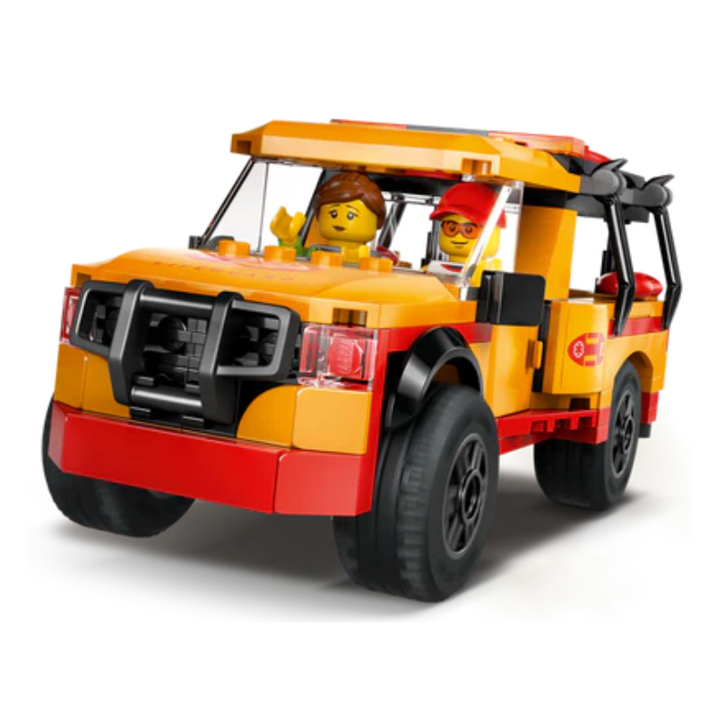 Lego Rescue Trailer LEGO City - Lifeguard Beach Rescue Truck – CheckPoint