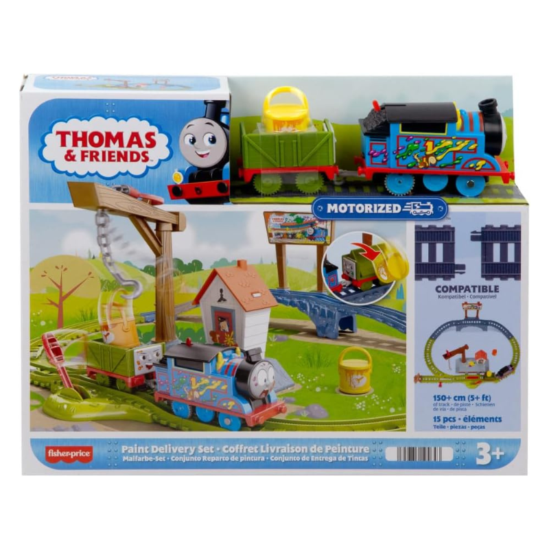 Thomas and Friends - Topsy Turvy Paint Delivery Set