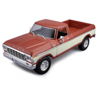 Maisto - 1:18 (1979) Brown/Cream Ford F150 Pick-Up Die-Cast Model Car