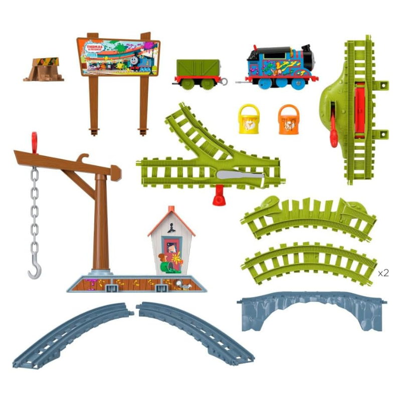 Thomas and Friends - Topsy Turvy Paint Delivery Set