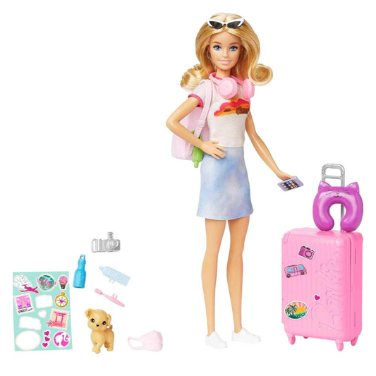 Barbie - Malibu Barbie Travel Set