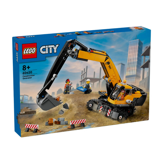 LEGO City - Yellow Construction Excavator