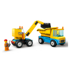 LEGO City - Construction Trucks and Wrecking Ball Crane