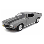 Maisto - 1:18 (1971) Gray Chevrolet Camaro Die-Cast Model Car