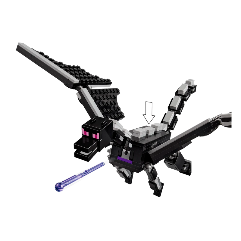 LEGO Minecraft - The Ender Dragon and End Ship