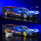 Brick Shop Hot Wheels - Speed Series: Building Set Custom Cadillac Project GTP Hypercar