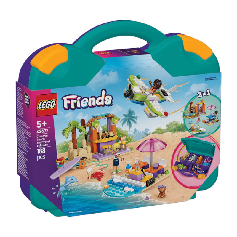 LEGO Friends - Creative Beach and Travel Suitcase