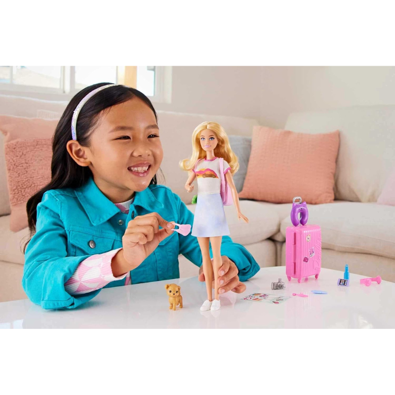 Barbie - Malibu Barbie Travel Set