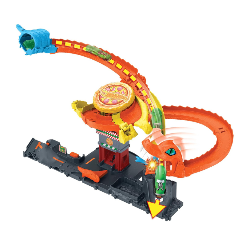 Hot Wheels City - Snake & Pizza Shop