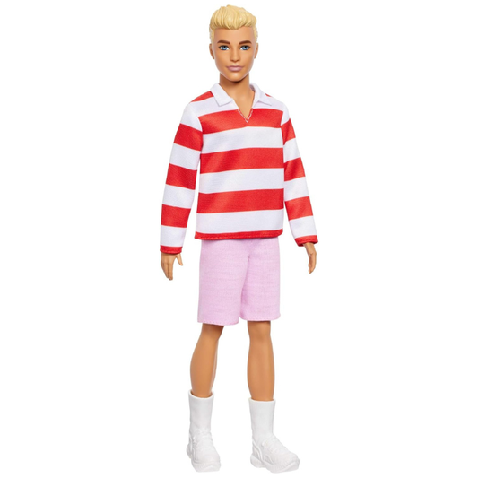 Barbie - Ken Fashionistas Doll | Red & Whitre Stripe