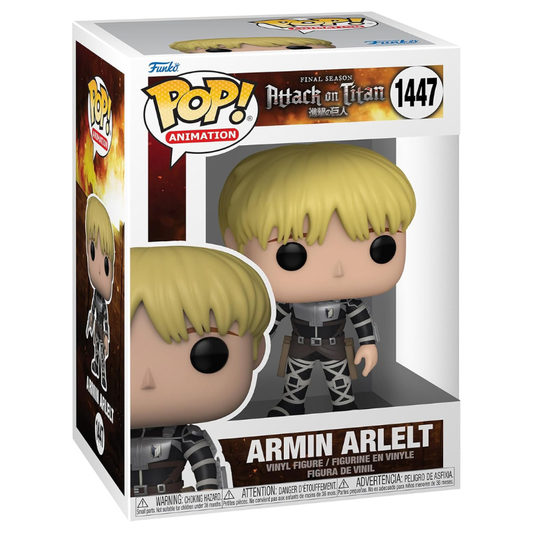 Funko - Pop! Animation: Attack On Titan | Armin Arlert (With Chase)