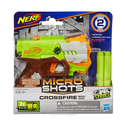 Hasbro - Nerf MicroShots Zombie Strike | Crossfire Blaster