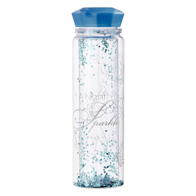 Funko - Plastic Water Bottle: Cinderella Platinum Anniversary - A Night To Sparkle