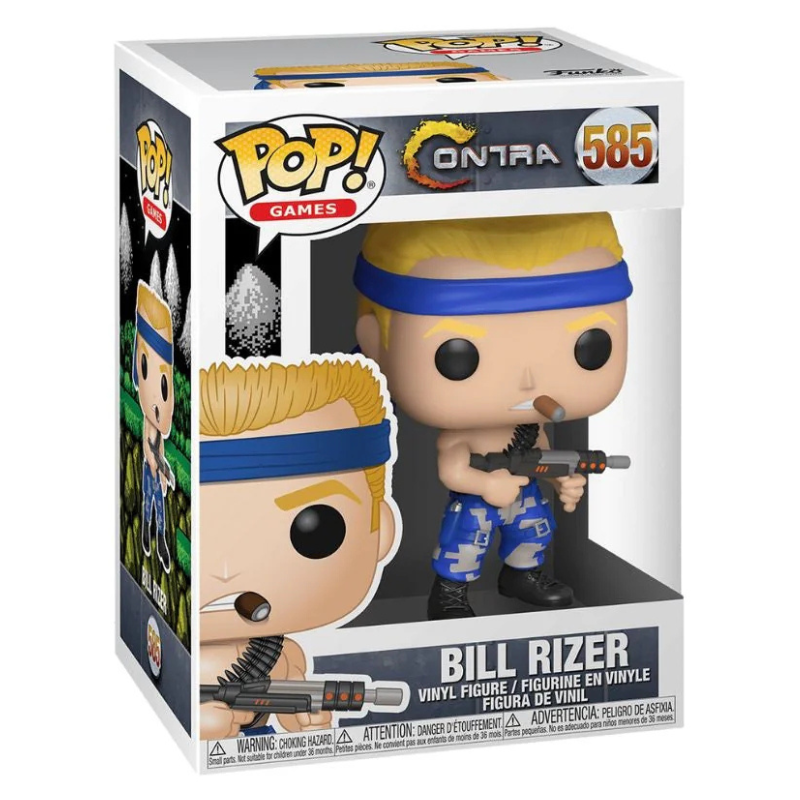 Funko - Pop! Games: Contra | Bill Rizer
