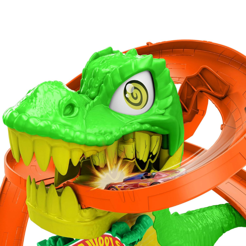 Hot Wheels City - T-Rex vs Fire Station