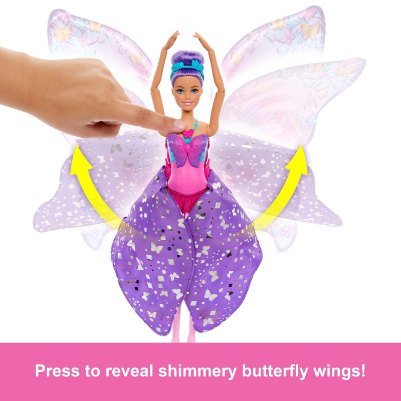 Barbie - Dreamtopia Dance & Flutter Butterfly Doll