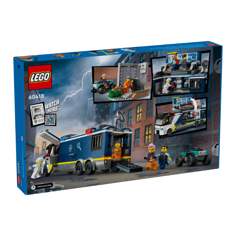 Lego Checkpoint LEGO City - Police Mobile Crime Lab Truck – CheckPoint
