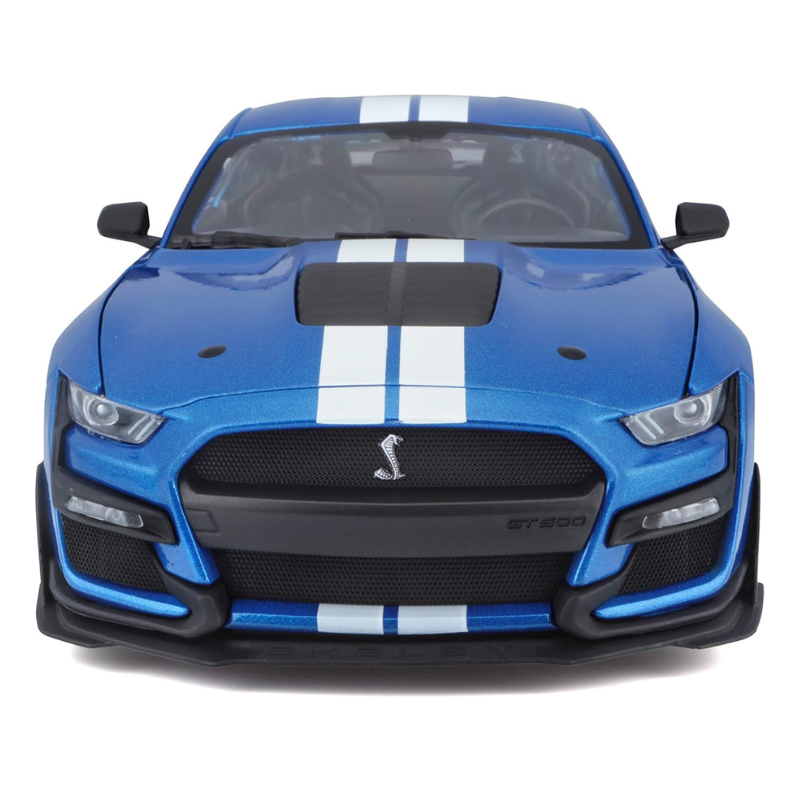 Maisto - 1:18 (2020) Metallic Blue Special Edition Mustang Shelby GT500